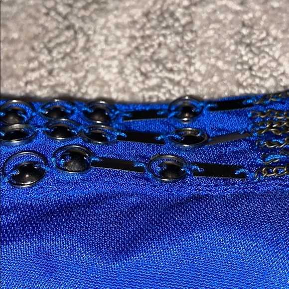 LE CHÂTEAU BLUE DRESS - Picture 4 of 4